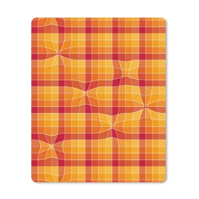 Produktbild von MuchoWow® Mauspad Mousepad Orange - Muster - Abstrakt 30x40 cm - Mousepads - Maus Mat - Pad - Mausunterlage - Mausmatten
