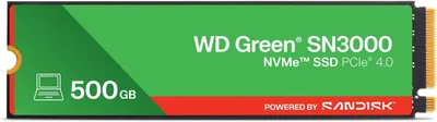 Produktbild von Western Digital Green WD SN3000 NVMe, 500 GB, M.2