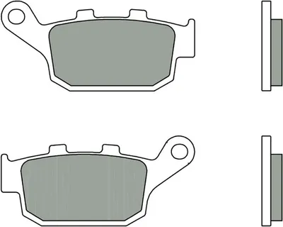 Obrázek produktu pro Brzdové destičky BREMBO Street ze slinutého kovu - 07HO53SP