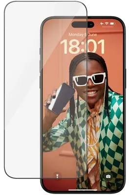 Produktbild von PanzerGlass SP iPhone 15 Pro Max UWF m. Applikator