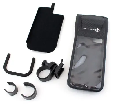 Produktbild von Fahrrad Lenkertasche Handy Halterung Smartphone Case Wasserdicht E- Bike M-Wave