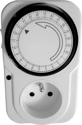 Immagine prodotto di Timer meccanico a intervalli 3680 W - Orologio timer meccanico