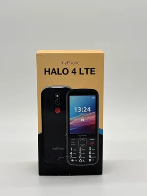 Zdjęcie produktu dla myPhone Halo 4 LTE, Klasyczny, Dual SIM, 8,89 cm (3.5"), 2 MP, 2500 mAh, Czarny