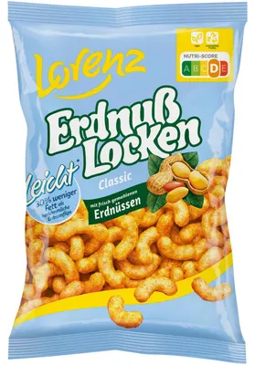 Immagine prodotto di Fiocchi di arachidi Lorenz Gusto leggero, arioso, delicato e delizioso 150 g