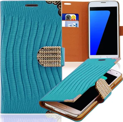 Produktbild von Bookstyle Schlangenleder LG Optimus L7 TÃ1/4rkis