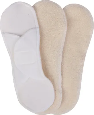 Produktbild von Waschbare Slipeinlagen mit Klettverschluss - Weiß und Schwarz - 3er-Pack