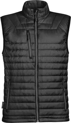 Produktbild von Stormtech - "Gravity" Weste Thermisches Material für Herren PC5060 (4XL) (Schwarz/Holzkohle)