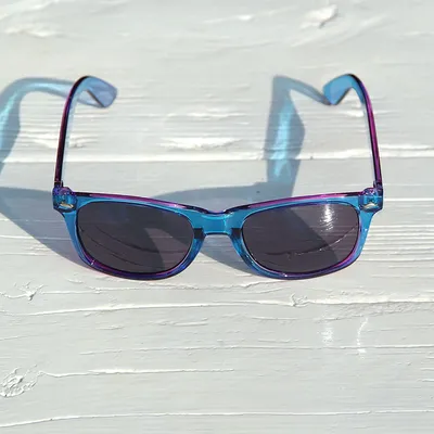 Produktbild von Freak Scene Sonnenbrille - M - blau transparent