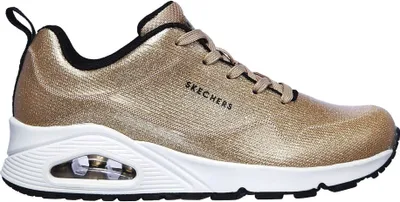 Zdjęcie produktu dla Sznurowane buty damskie Skechers Sportowa gumowa podeszwa inne