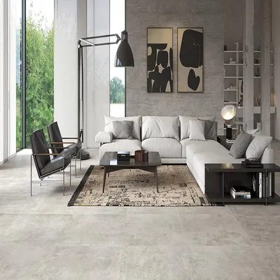 Produktbild von CASA39 Fliesen Betonoptik Grau 100x100 cm Emil Ceramica Fabrika