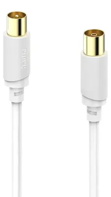 Immagine prodotto di Cavo d'antenna, connettore coassiale maschio - connettore coassiale femmina, placcato oro, 3,0 m, 120 dB