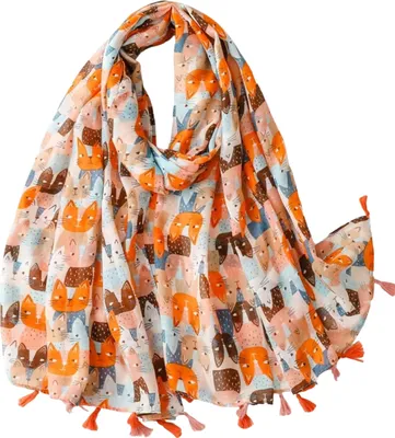 Produktbild von Halstuch Cats - Orange für Tierliebhaber KP33937