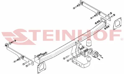 Produktbild von Z547737 Anhängerkupplung passend für RENAULT Scenic 07/2009-2016 starr