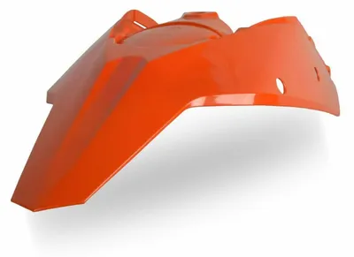 Immagine prodotto di Parafango posteriore POLISPORT arancione con fianchetti per KTM EXC/SX F 2008-2011