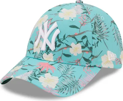 Produktbild von New Era 9Forty Damen Cap - FLORAL New York Yankees sky blue