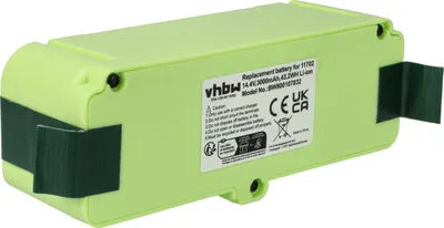 Produktbild von vhbw Akku kompatibel mit iRobot Scooba 450 Staubsauger (3000 mAh, 14,4 V, Li-Ion)
