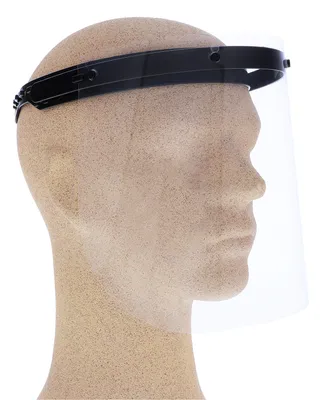 Image de Visière protection faciale réglable à 180 degrés - BLEU - visière pliable en plastique robuste - Face Shield - écran de protection visière de protection des yeux visière de protection du visage