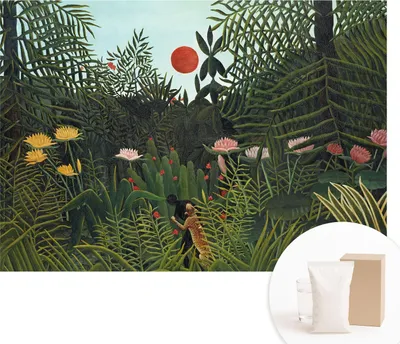 Produktbild von Fototapete - Wandbilder für Wohnzimmer - 312x219 cm - Dekorative Wandfolie - Modernes Design für Wanddekoration - Tapeten für Innenräume - Exotische Landschaft