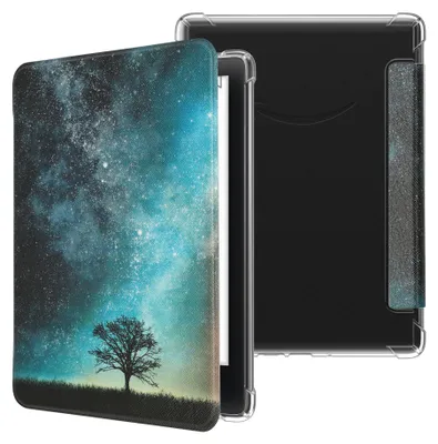 Produktbild von kwmobile E-Reader Schutzhülle kompatibel mit Amazon Kindle Paperwhite (2024)/Colorsoft Hülle - Kunstleder Case mit Auto Sleep/Wake Funktion für