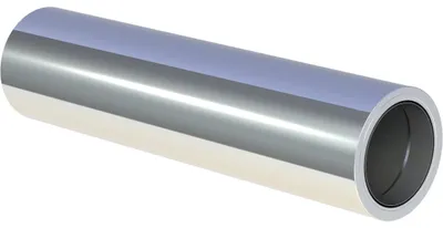 Produktbild von Jeremias DW-ECO 2.0 Längenelement 1000mm Ø 130mm Edelstahl doppelwandig mit Wandfutter für FERRO Abgassystem