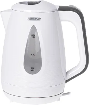Produktbild von Mesko Kettle | MS 1261g | Electric | 2200 W | 1.7 L | Polypropylene | 360° rotational base | Grey
