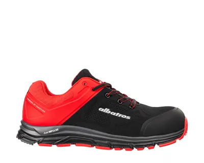Produktbild von Albatros Sicherheitshalbschuh 646600 Lift Red Impulse Low S1P ESD SRA Gr. 43 schwarz/rot