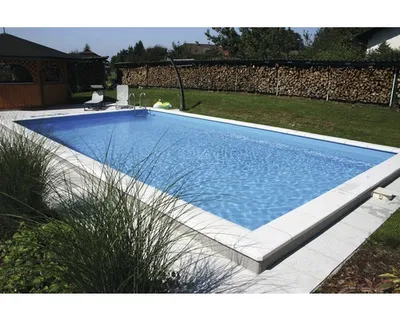 Produktbild von Styropor-Pool Plus P25 800 x 400 cm, Tief 150 cm