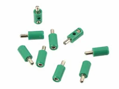 Produktbild von Zwergstecker, grün, 10 Stück