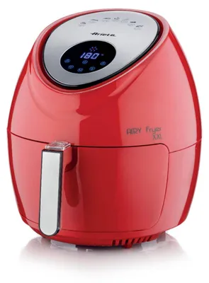 Produktbild von Ariete Heißluftfritteuse Airy Fryer XXL 4618 – 7 Liter, 1800 W, max. Temperatur 200 °C, 7 Programme, rot