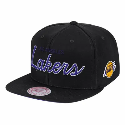 Produktbild von Mitchell & Ness Snapback NBA Foundation Script HWC Los Angeles Lakers black