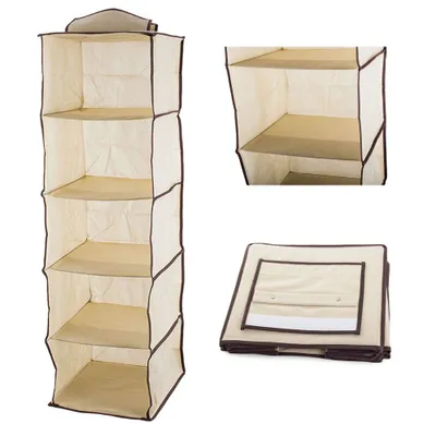 Produktbild von Hängender Schrank-Organizer mit 5 Regalen 100 cm