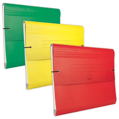 Produktbild von TimeTEX Set Fächermappe aus Pappe A4-Plus, 3-tlg.