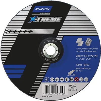 Produktbild von Saint Gobain Norton Clipper Schruppscheibe X-Treme 230x7,0 T27