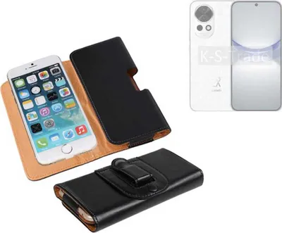 Produktbild von K-S-Trade Schützhülle Handyhülle kompatibel mit Huawei nova 12 Holster Gürtel Tasche Schutzhülle Handy-Tasche Smartphone Case Seitentasche
