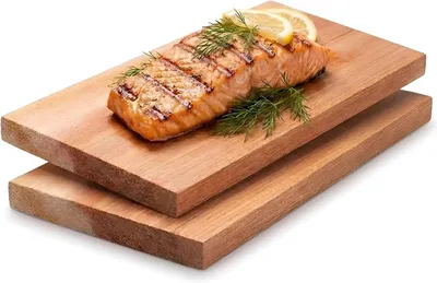 Obrázok produktu pre XXL Grilovacie dosky, Cedar BBQ dosky, 30x14x1,5 cm, Sada 2, na grilovanie
