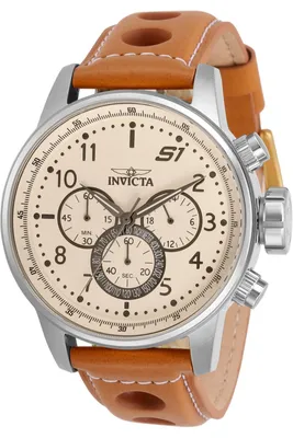 Obrázek produktu pro Invicta S1 Rally 30914 Pánské Hodinky - Quartz Hnutí - Nerezová Ocel s Bílým Ciferníkem - 46 mm
