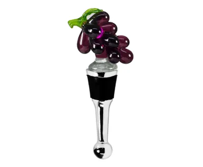 Immagine prodotto di Tappo per bottiglia a forma di grappolo d'uva, altezza 9 cm