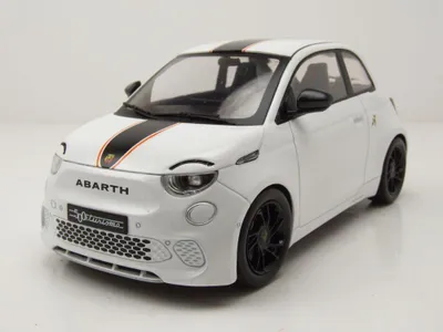 Produktbild von MCG 18497 Fiat 500e Abarth 2024 weiß 1:18