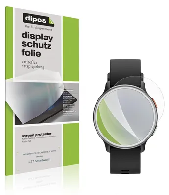 Image de 6x Film de protection d'écran pour aeac 1.27 Smartwatch protecteur antireflet dipos