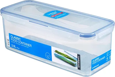 Produktbild von Lock & Lock HPL844, Box, Rechteckig, 2 l, Blau, Transparent, Polypropylen (PP), -20 - 99 °C