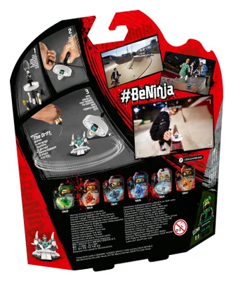 Zdjęcie produktu dla LEGO NINJAGO ZaneSpinjitzu Master, Zestaw do budowania, 6 lat(a), 69 szt., 164 g