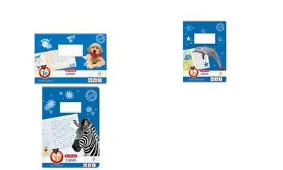 Produktbild von Herlitz 1957745, 16 Blätter, A5, 80 g/m², Junge/Mädchen, Papier, 1 Stück(e)