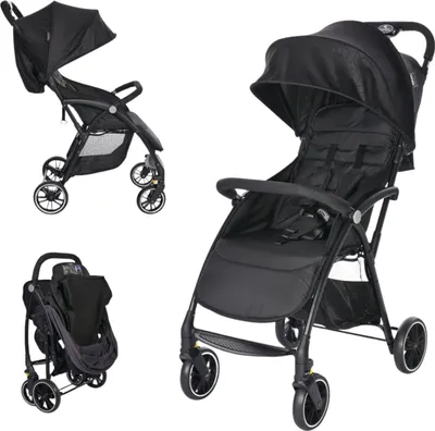 Image de Poussette sportive Lorelli FRESH jusqu'à 22 kg – 5,9 kg, position allongée, pliage compact, roues pivotantes, grand panier