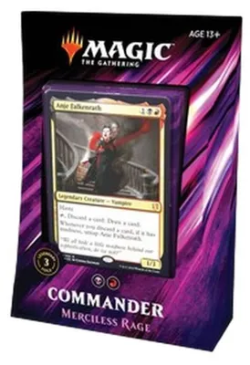 Obrázek produktu pro Magic: The Gathering Commander 2019: Balíček "Nemilosrdná zuřivost"