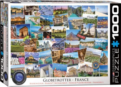Obrázok produktu pre EUROGRAPHICS World traveller puzzle - Francúzsko 1000 dielikov