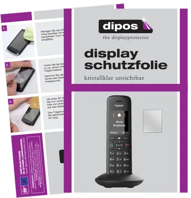 Produktbild von 2x Schutzfolie für Gigaset C570A klar Displayschutzfolie Folie Display Schutz