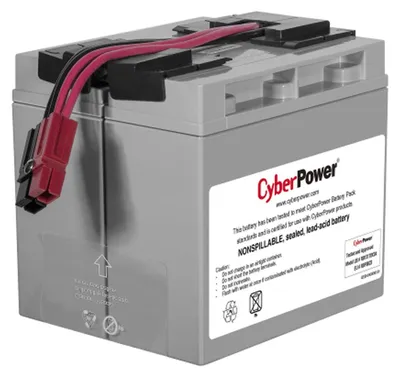 Zdjęcie produktu dla CyberPower RBP0023, Ołowiany (VRLA), 24 V, 2 szt., Szary, CyberPower PR1500ELCD, 12,4 kg