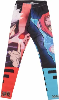 Immagine prodotto di Jujutsu Kaisen - Leggings da donna "Magazine Artwork" HE1441 (S) (colorato)