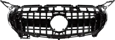 Produktbild von Kühlergrill Frontgrill schwarz passt für AMG GT C190 ab 14-17 auf Sport-Panamericana GT