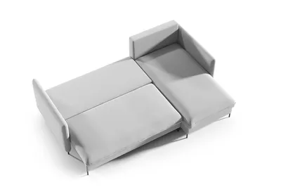 Immagine prodotto di Divano angolare GUTTO Divano letto BELLISSIMA verde con funzione letto Divano in velluto velour con box letto e contenitore